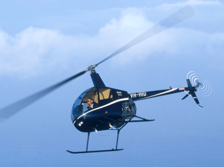 Learn to fly a Robinson R22 helicopter